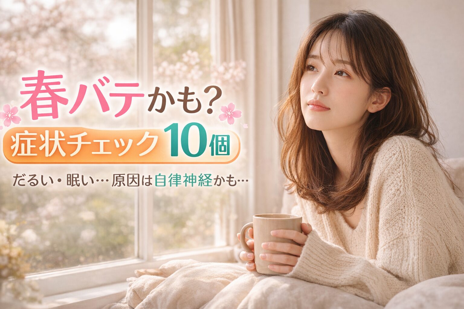 春バテかも？症状チェック10個｜自律神経の乱れをやさしく解説